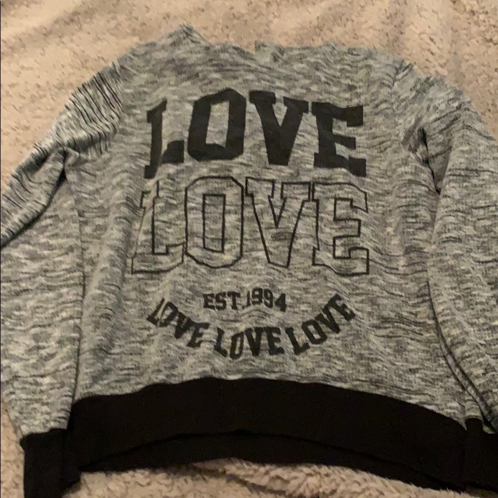 Grey/PINK hoodie/ jacket bundle!